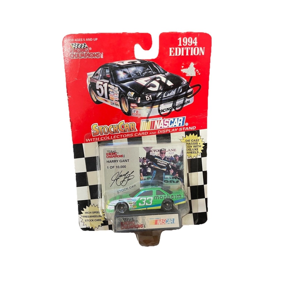 Harry Gant Racing Champions‎ 1994 Manheim Auctions 1/64 Autographed